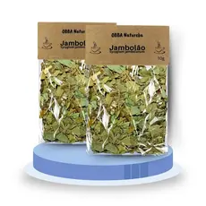 Chá de JAMBOLÃO Verdadeiro Syzygium jambolanum 100% Natural Folhas Selecionadas – Leve 2 pacote