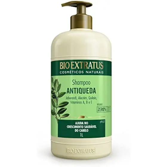 Bio Extratus Antiqueda Jaborandi Shampoo Profissional 1 Litro