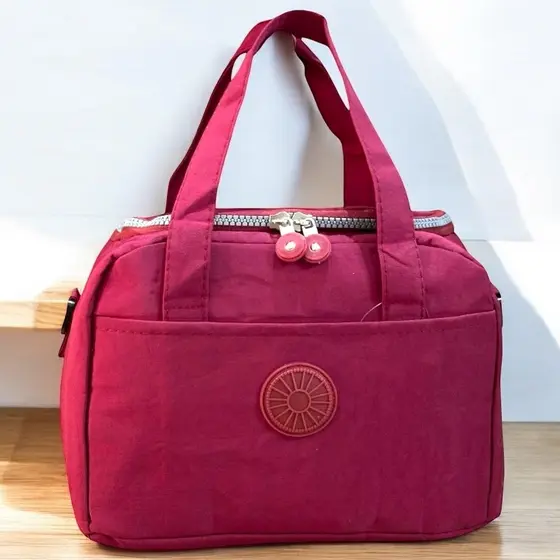 Bolsa Lancheira Térmica com Alça de mão Ideal Para Uso Fiteness Escolar Trabalho