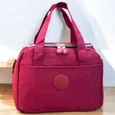 Bolsa Lancheira Térmica com Alça de mão Ideal Para Uso Fiteness Escolar Trabalho