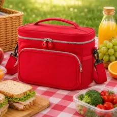 Bolsa Lancheira Térmica Grande Feminina Masculina Ideal Para Academia Passeio Fitnes Escolar