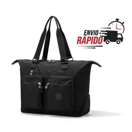Bolsa Transversal Feminina de Ombro em Nylon - Ideal Para Trabalho Escolar Maternidade