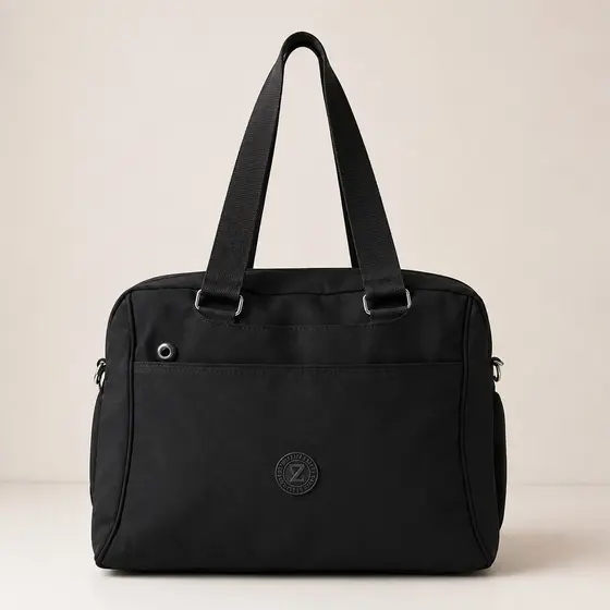 Bolsa Grande Espaçosa Transversal de Ombro Cabe Notebook - Uso Escolar Trabalho Cod3565