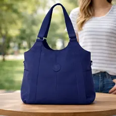 Bolsa Transversal Feminina Casual de Ombro em Nylon - Ideal Para Uso Escolar Trabalho Faculdade