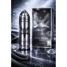 Perfume da Bala Virtus Sea Blue 100 ML, Nova embalagem