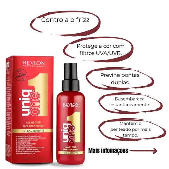 Uniq One Leave in Tratamento com 10 benefícios 1 unidade
