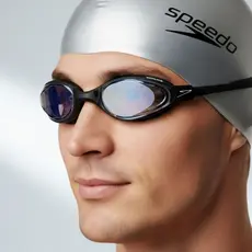 Óculos de natação Hydrovision Speedo Adulto Performance Águas Abertas Piscinas -  PRETO CRISTAL