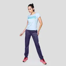 Camiseta Feminina Speedo Faixas - AZUL GLACIAL
