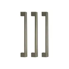 3 Puxadores Para Armários Móveis Banheiro Lavanderia Closet 192mm