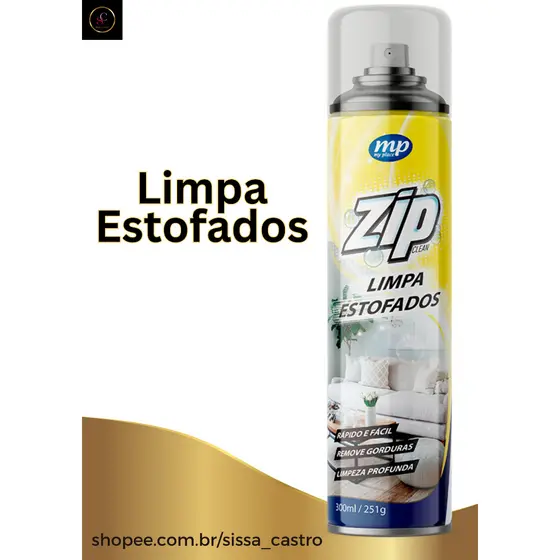 LIMPA ESTOFADOS SPRAY ZIP 300ML MY PLACE