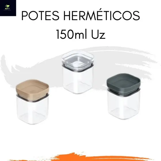 POTES HERMETICOS 150ml Uz