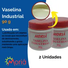 Kit 2 Vaselina Industrial 90g Moriá