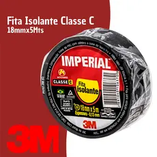 Fita Isolante 18mmx5M Imperial 3M