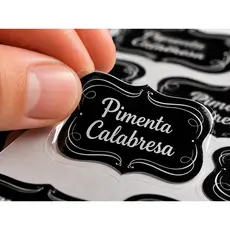 50 Etiquetas Porta Tempero Adesivos A Prova D`Água Potes