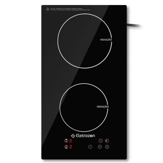 Fogão de Indução 2 Bocas Tecnologia Avançada
