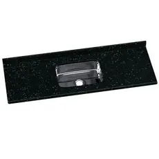 Tampo de Pia Mármore Sintético Com Cuba Inox Rorato 150x55cm