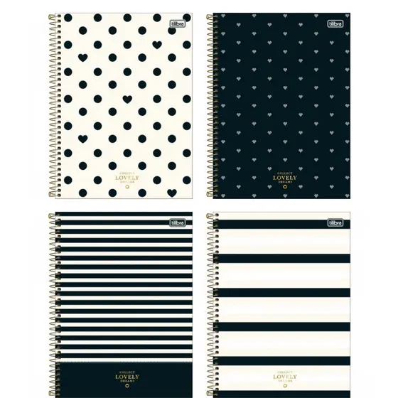 Caderno Universitário West Village 1 e 10 Matérias Tilibra