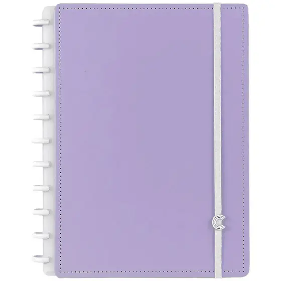 Caderno Inteligente Tom Pastel Azul/Verde/Lilás