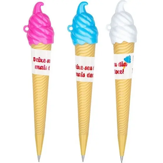 Lapiseira Plástica 0.7mm Sorvete Tutti Frutti - BRW