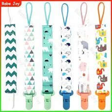 Kit 4/6 Unidades Prendedor de Chupeta Com Porta-Corrente Bebê anti-Queda Para Cordão De Brinquedo