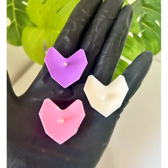 Mini Velas Aromáticas Decorativas | Ideal para Lembrancinhas de Casamento, Chá de Bebê, Aniversário e Eventos em Geral