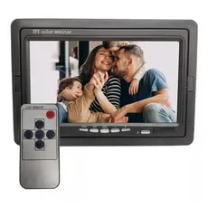 Tela Monitor TFT Veicular Lcd 7 Polegadas Digital Com Controle