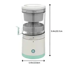 Espremedor Elétrico Portátil Turbo 400ml Recarregável USB Espremedor de Frutas Automático Suco Natural