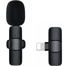 Microfone Lapela Sem Fio Compatível Android Usb C Type C