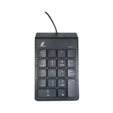 Teclado Numérico USB XCL X-Cell 18 Teclas para Notebook e PC | Plug & Play | Teclas Macias em Silicone | Cabo 1,4m