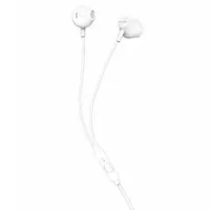 Fone de Ouvido Philips TAUE101WT Com Microfone Intra-Auricular Com Fio - Branco.