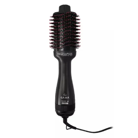 Escova Secadora Gama Italy Eleganza Plus Ceramic Ion Profissional Potente  Até 1300W Bivolt Chaveado