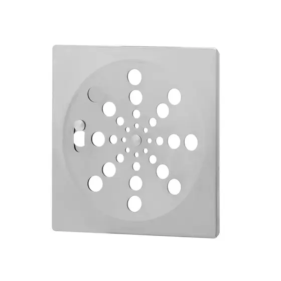 Ralo Tampa Grelha 10x10 INOX QUADRADO Abre E Fecha Rotativo