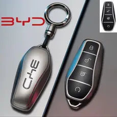 Capa de TPU para Chave Remota de Carro para BYD Atto 3 Dolphin Seal FEK8 A8P4 QNDB