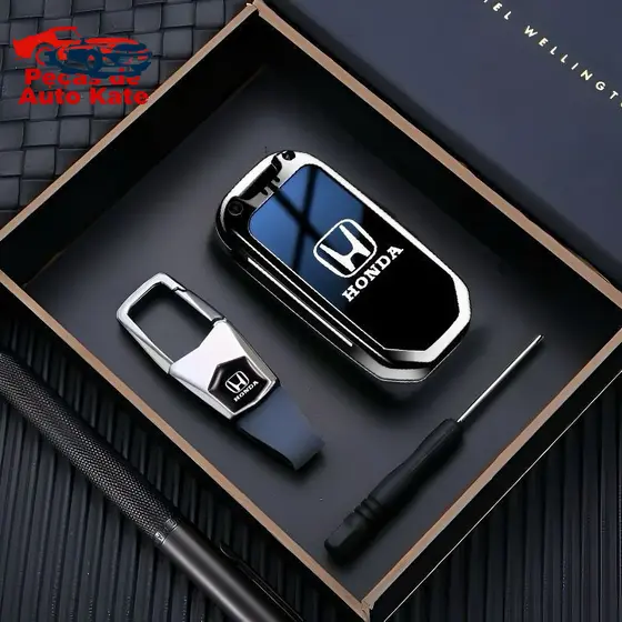 O porta-chaves de carro em liga de zinco da Honda é adequado para Binzhi/Civic/CRV/Jade/XRV. 1PWA