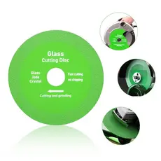 Disco De Corte Para Vidro Porcelana Piso Cerâmica Jade e Cristal 100mm x 15mm