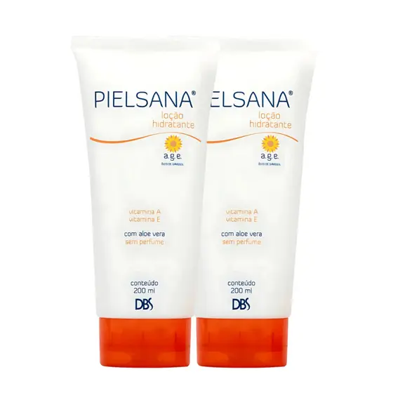 Kit 2 Pielsana Loção Hidratante Age Bisnaga 200ml (1) Dbs