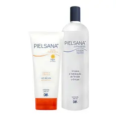Kit Pielsana Loção Age Bisnaga 200ml (1) + Polihexanida Solução Aquosa 350ml (1) Dbs