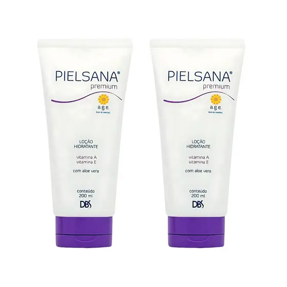 Kit 2 Pielsana Loção Hidratante Premium 200ml (1) Dbs