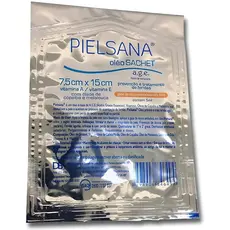 Curativo Pielsana Gaze De Rayon Sachê C/ Óleo A.G.E 7,5 x 15cm (1) Dbs