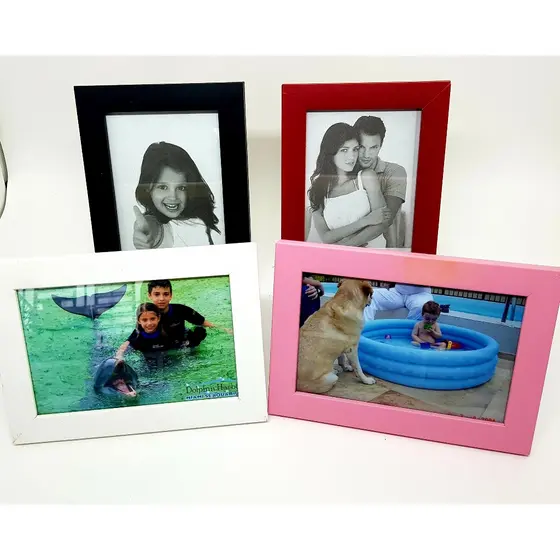 PORTA-RETRATO 10X15 VARIADO – 6 OPÇÕES DE CORES PARA ETERNIZAR MOMENTOS!