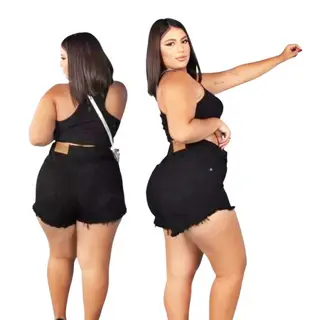 Shorts Feminino Jeans com Lycra do 36 ao 54 Plus size