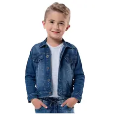 Jaqueta Jeans de Menino Leve e Resistente