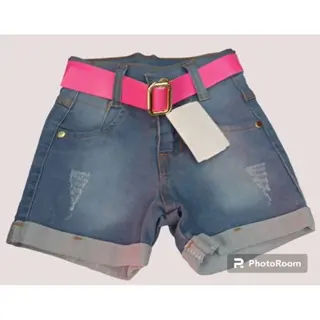 Shorts Jeans Infantil Menina do 2 ao 16