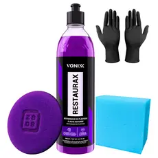 Restaurax Restaurador De Plásticos Aplicador Vonixx Luvas