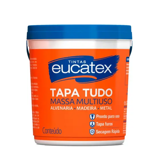 Massa Multiuso Fosco Eucatex Complementos Balde 340 G