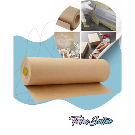 Papel P/ Mascaramento 90cm - Ecokraft Gr70