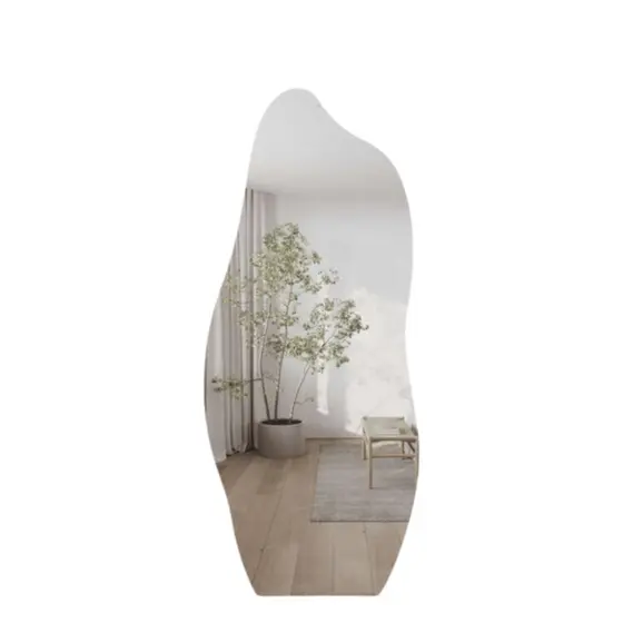 Espelho Lopazzi Orgânico Corpo Inteiro 150x60cm OG-06 Quarto Sala Banheiro Decoração Decorativo de Parede