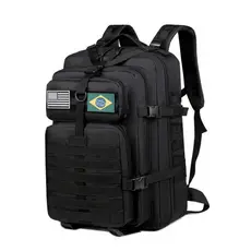 Mochila Tática 50 Litros Reforçada Impermeável Masculina Grande Camping