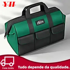 Bolsa de Ferramentas Profissional Multiuso em Tecido Resistente, Maleta Organizadora Portátil 14/16/18/20 Polegadas