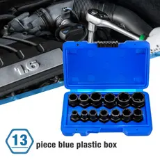 Kit 13 Peças Extração De Parafuso E Porca De Impacto Pronta